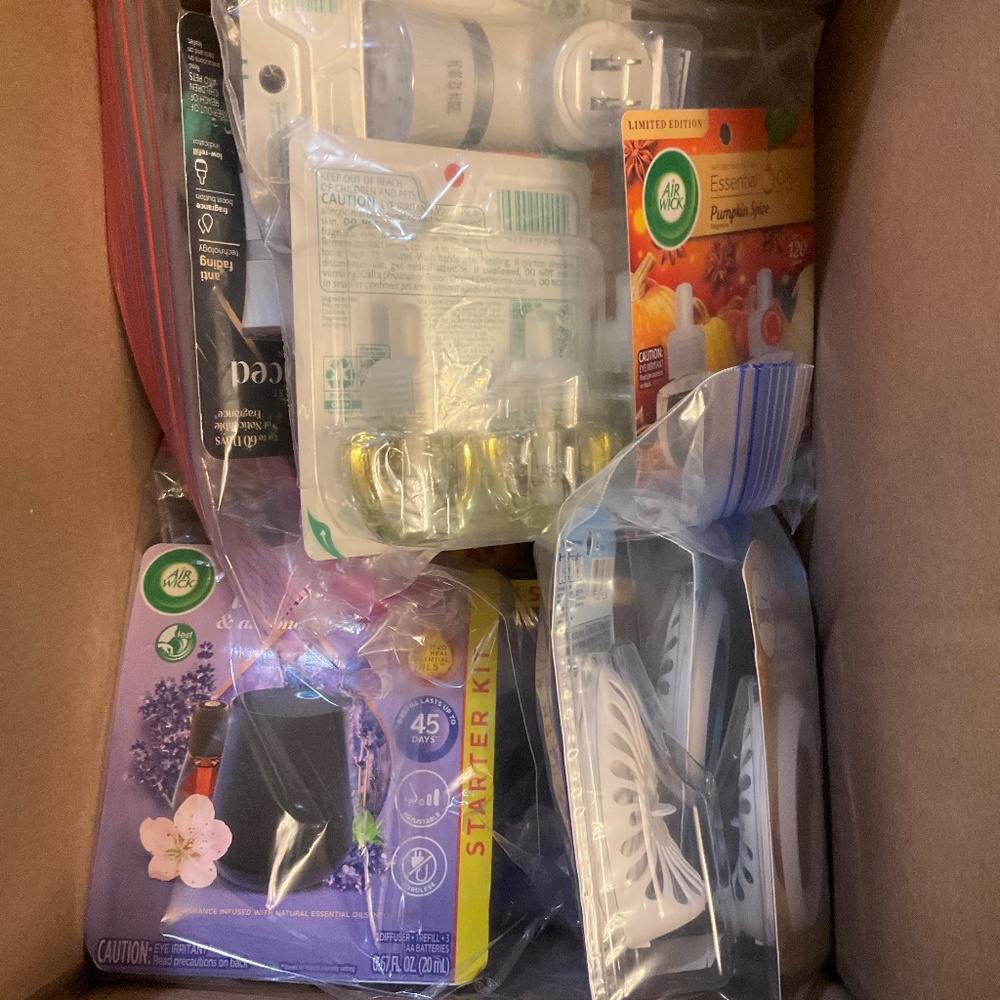 Surprise Stockpile Bundle Contains Brands Like Air Wick Glade Febreze